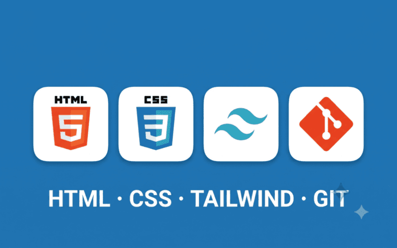 HTML, CSS, Tailwind and Git
